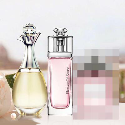 花之物语女士香水三件套装25ml*3瓶清新淡香直播货源