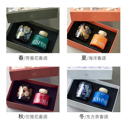 帕菲兰四季香薰蜡烛伴手