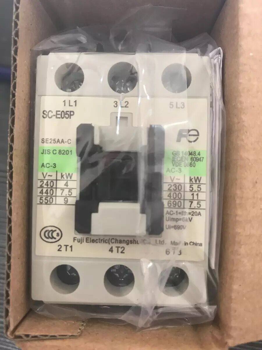 华升富士达电梯接触器sc-e05p/ac110v/富士达接触器sc-e05
