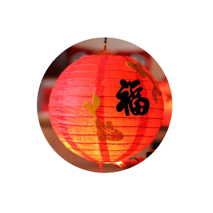 新年装饰品手提纸灯笼挂饰幼儿园儿童礼品批发小挂件过年虎年布置