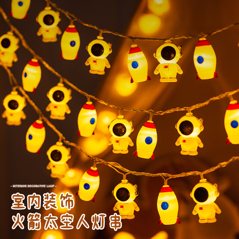 儿童房间生日场景布置装饰灯图片