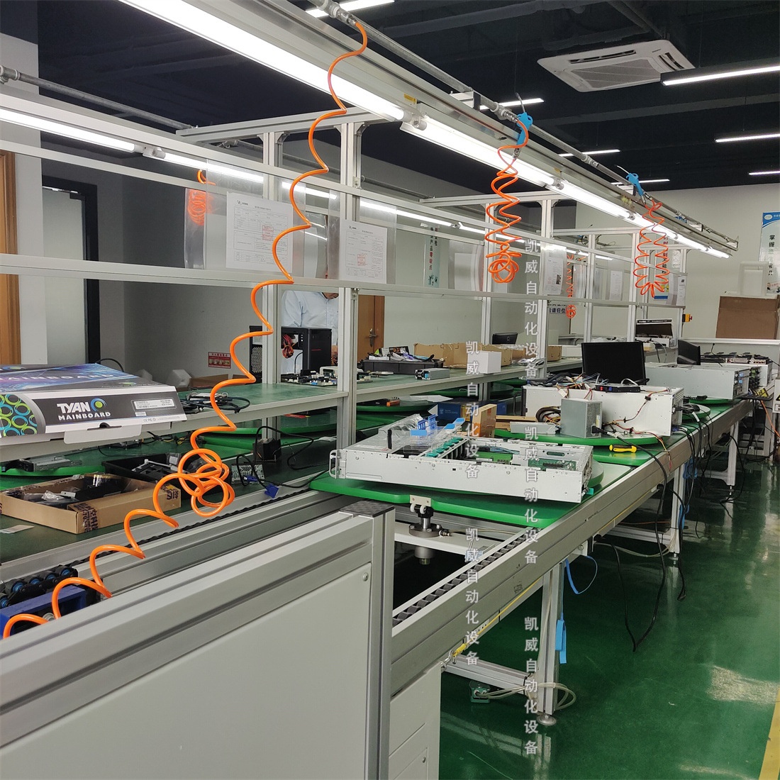 非标生产线家电装配线自动循环倍速链线提升机插件线组装线自动化