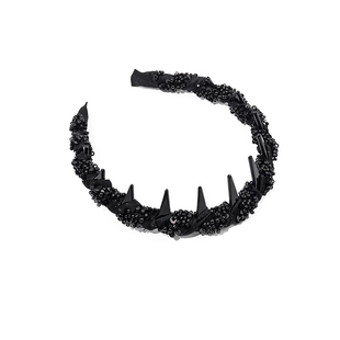 法国LastKiss串珠发箍女高级感洋气时尚高颅顶压发发捆2025年新款