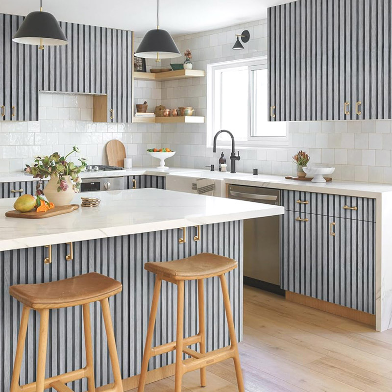 3d立体仿木条纹防霉防潮阻燃自粘墙纸中式客厅卧室书房餐厅背景墙