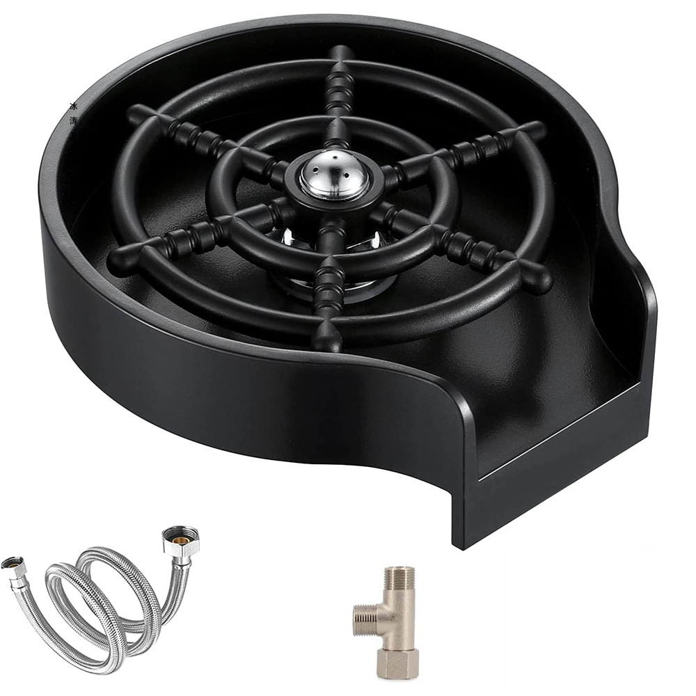 吧台洗杯器喷头水槽洗奶瓶咖啡自动按压免清洗冲洗器龙头水龙头