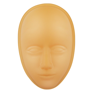 纹绣练习皮面具仿真人假皮初学者硅胶纹眉眼唇美瞳线学习5D全脸皮