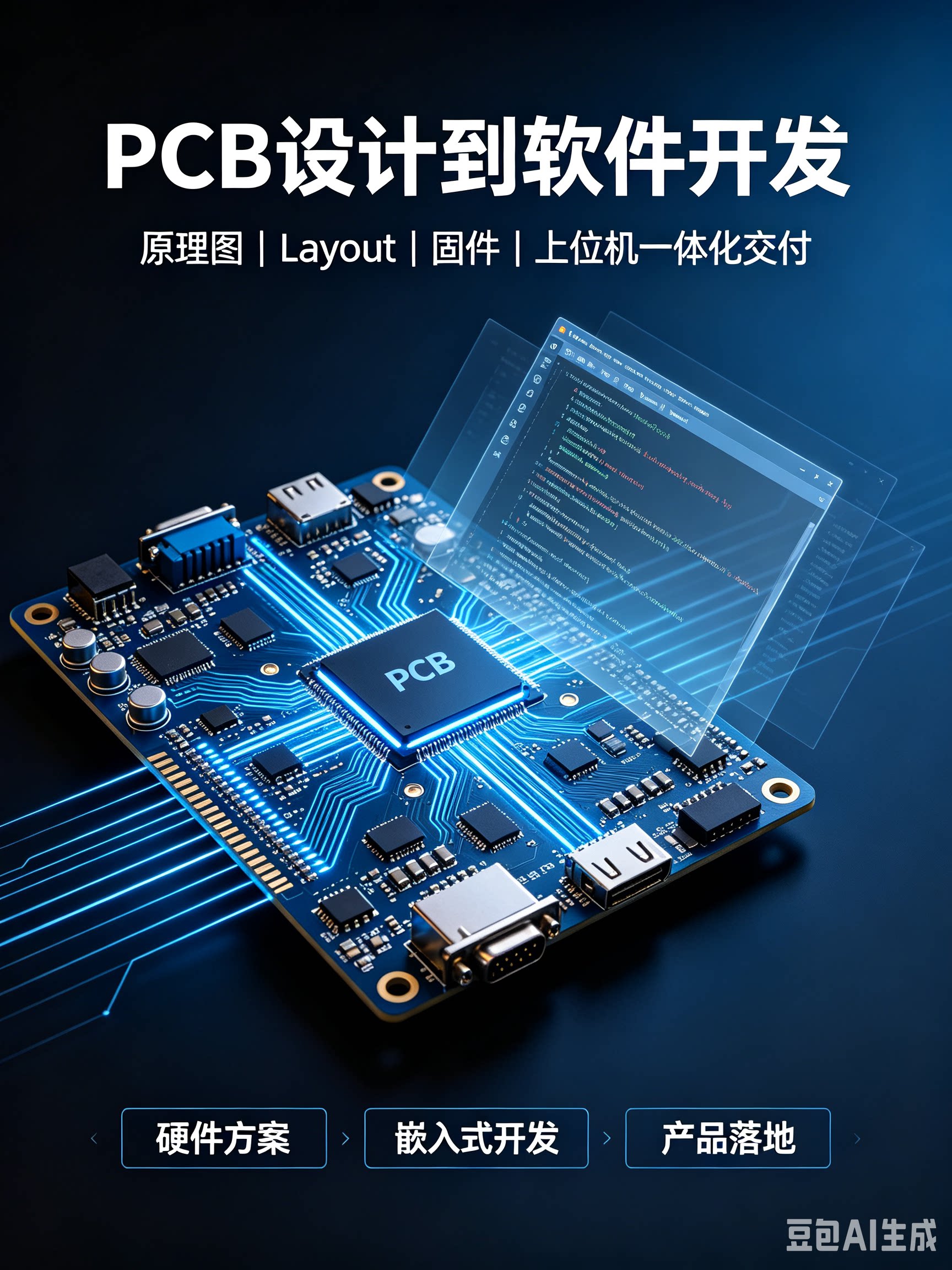设计开发板硬件A方案设计硬件开2D/3D绘图