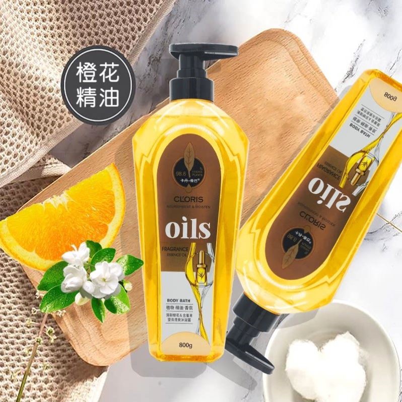 卡丹香巴奢华香水沐浴露莹亮爽肤可可香氛持久留香斩男香800ml