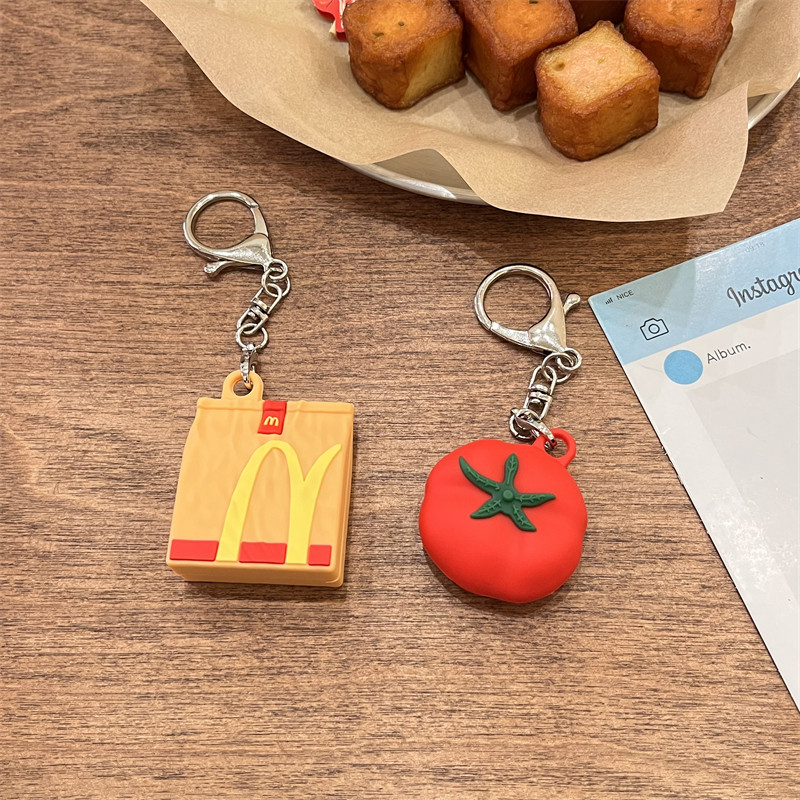 个性趣味番茄适用于AirTag保护套追踪器定位防摔硅胶软壳防丢失,3C数码配件,数码防丢器保护套,淘宝优惠券,粉丝福利购,淘宝优惠卷