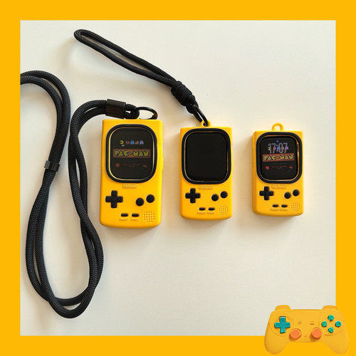 任天堂游戏手柄适用于苹果SE2手表壳iwatchS10保护套456立体789女