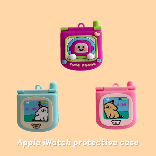 可爱狗狗适用于苹果SE2保护套Apple iwatch S10壳3456情侣789卡通