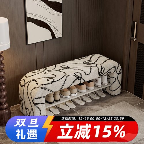 高端入户门换鞋凳门口家用鞋柜