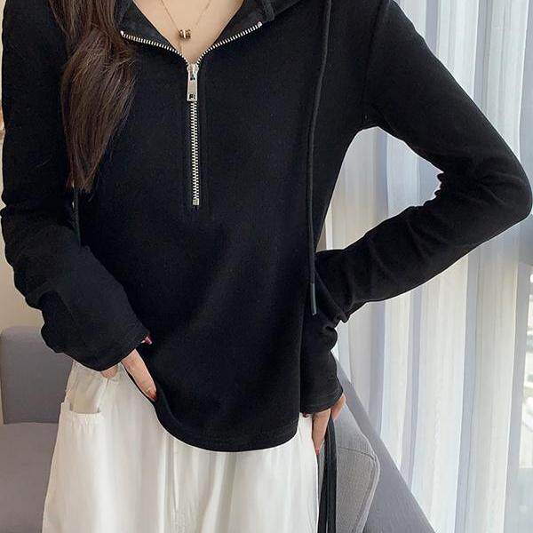 수유복 봄 가을 유행 외출 뜨거운 엄마 스타일 2023 새로운 수유상의 겉옷 가을 겨울 바닥 셔츠