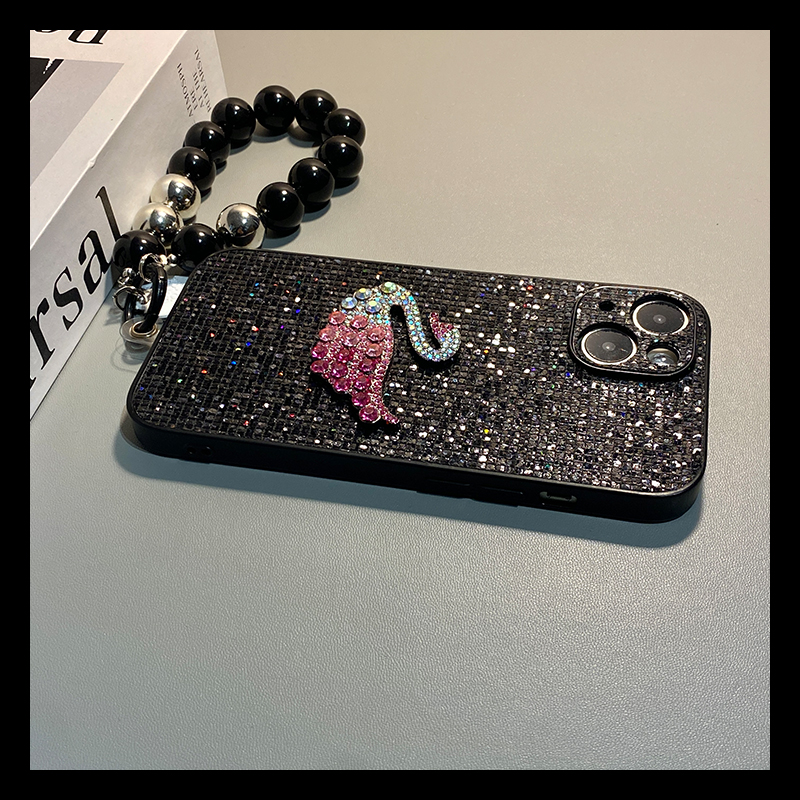 水钻钻石天鹅适用oppo一加ace6手机壳1+15挂链ace5亮片13手提12闪片3pro卡通3v绒布2por立体2v十oneplus秋冬p