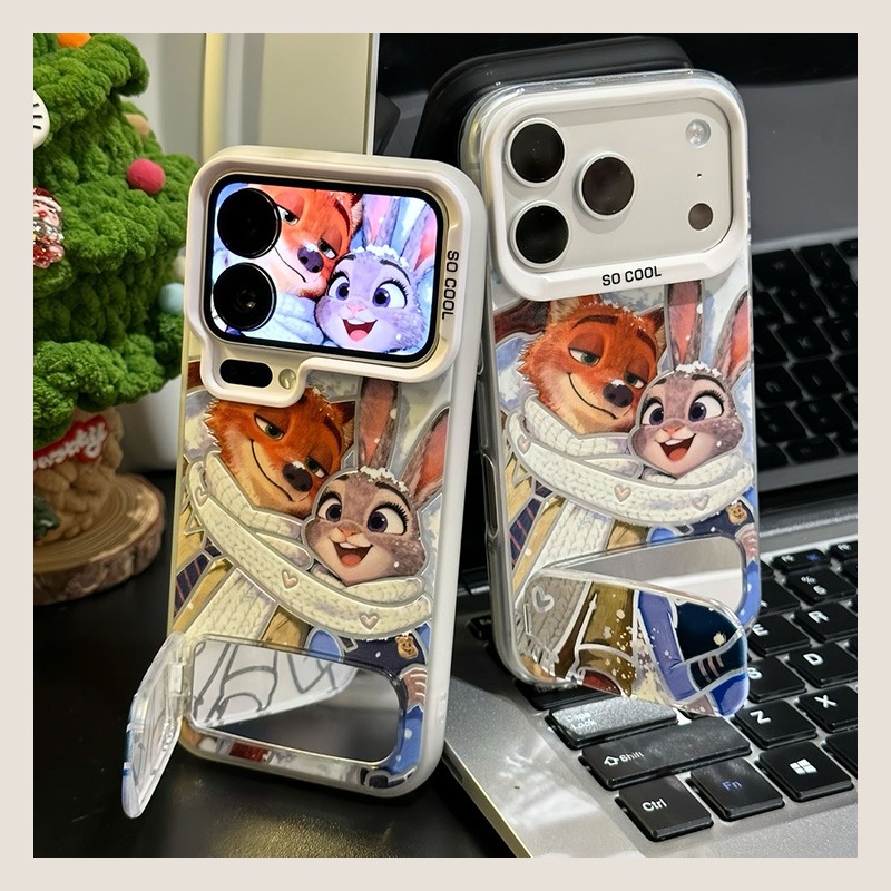 手机壳硅胶疯狂动物城卡通情侣围