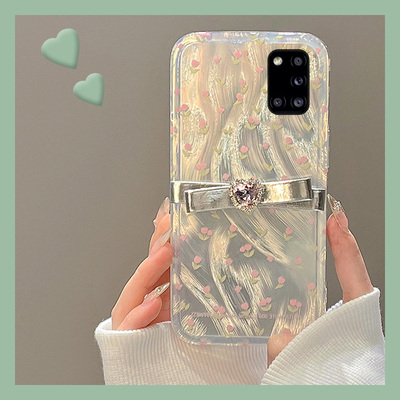 蝴蝶结硅胶手机壳高级感