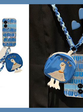 镭射字母适用oppo真我gt6手机壳gtneo6se蓝色12pro至尊版v15零钱包v11硅胶q3s/q2/gt5大师探索版realme2t斜挎