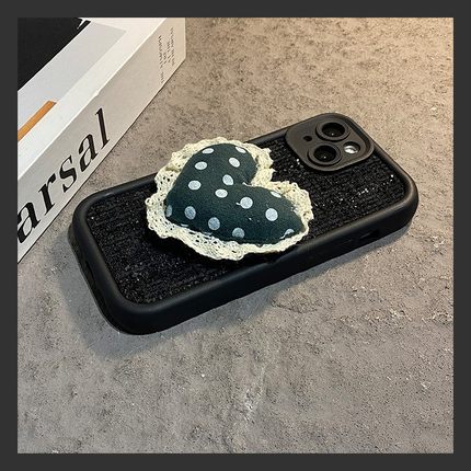 ins风蕾丝波点爱心适用oppofindx9plus手机壳fondx8ultra卡通x7立体x6pro小香风x5绒布x3花朵r17秋冬r15x/r11
