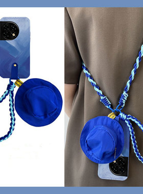 蓝色渐变适用oppo一加Ace3手机壳oneplus12耳机包2pro零钱包2v小书包11硅胶9rt软壳10斜挎8t小众7tpro可背1+