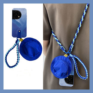 蓝色渐变适用oppo一加Ace3手机壳oneplus12耳机包2pro零钱包2v小书包11硅胶9rt软壳10斜挎8t小众7tpro可背1+