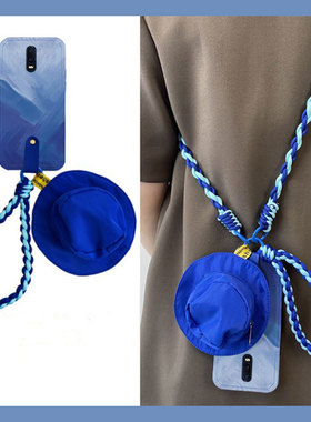 蓝色渐变适用oppor17pro手机壳r15x梦境版k1耳机包r11splus零钱包r9plus小书包r17硅胶oppo软壳0pp0斜挎可背