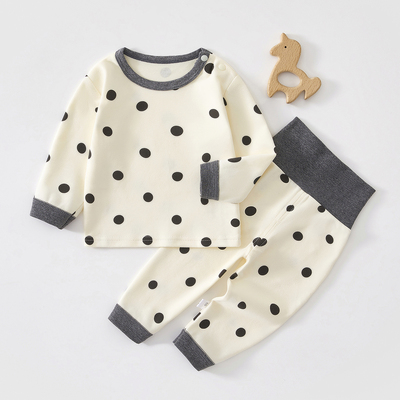 纯棉肩扣套装，A类高腰婴儿衣服