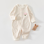 新生宝宝哈衣春季 婴儿衣服春秋款 可爱超萌纯棉连体衣薄款 贴身内衣