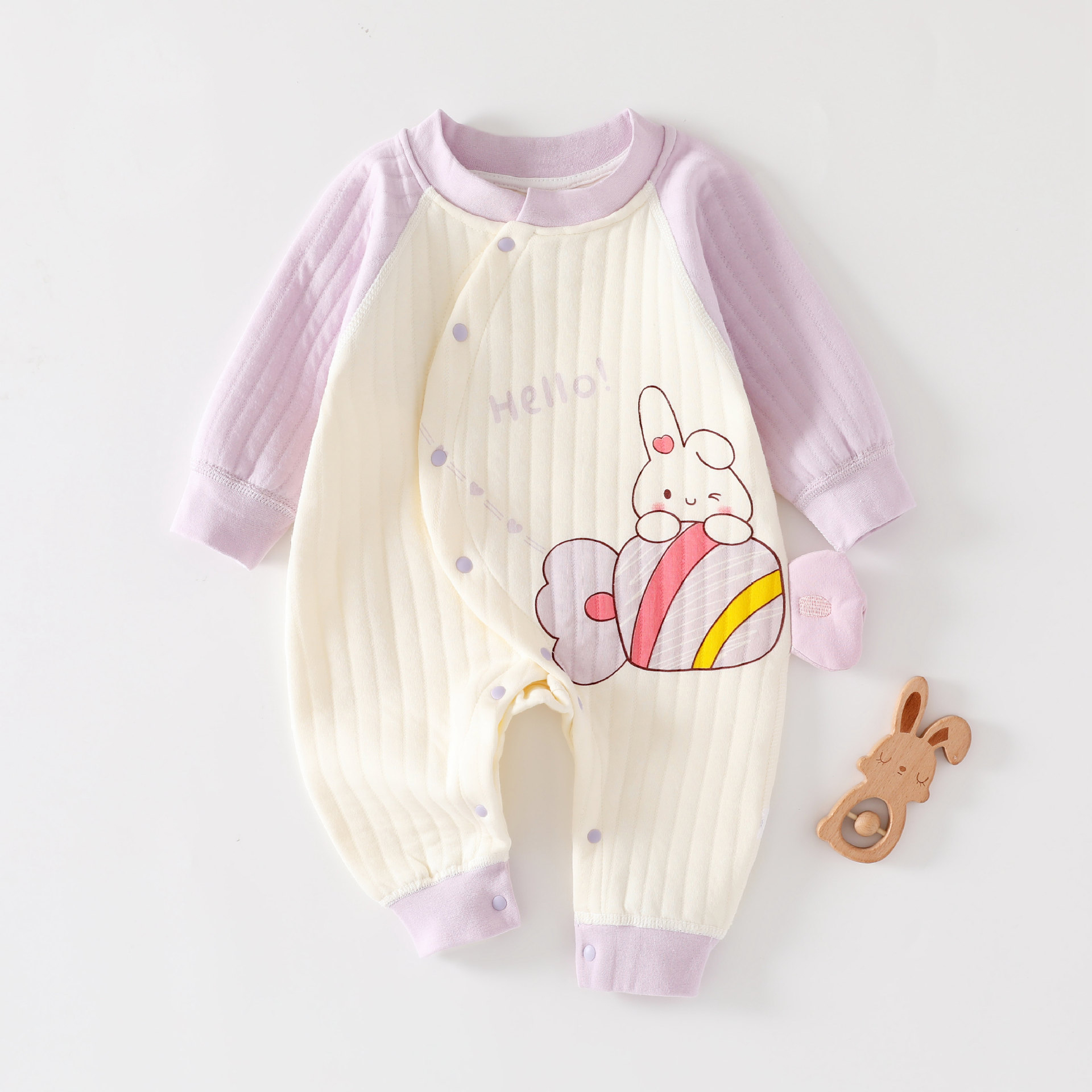 三层夹棉保暖衣，纯棉贴身衣服