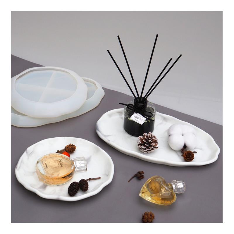 diy化妆品托盘摆台滴胶模