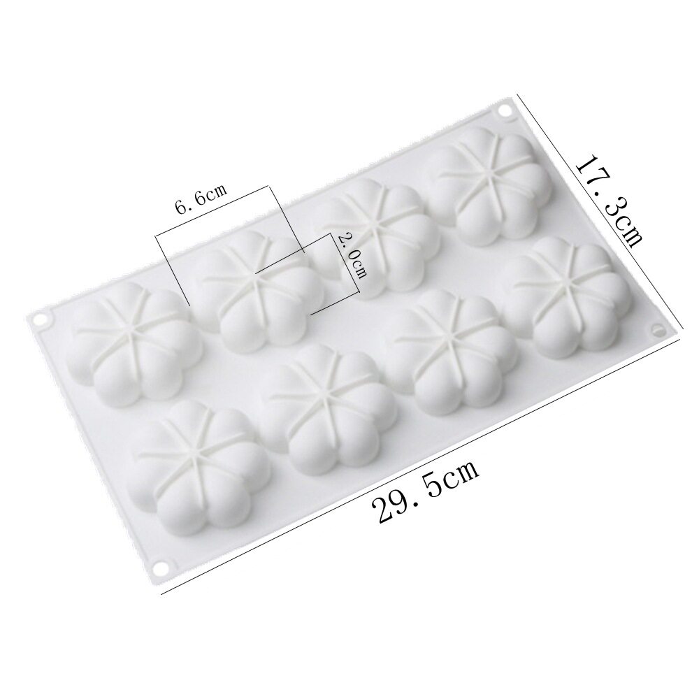 7连花瓣蛋糕硅胶模具水