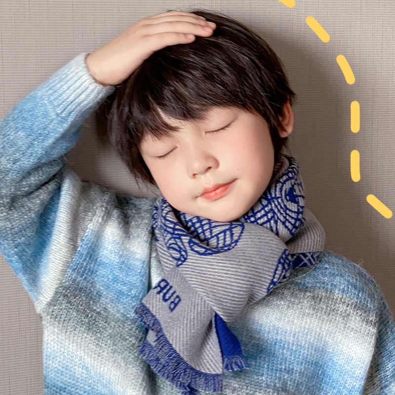 雨伞兔儿童宝宝百搭时尚保暖围巾