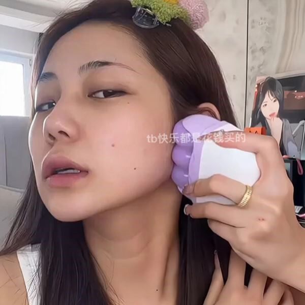 冰敷美容仪脸部消肿神器冷敷仪双头冰滚轮缓解水肿按摩下颚线眼部