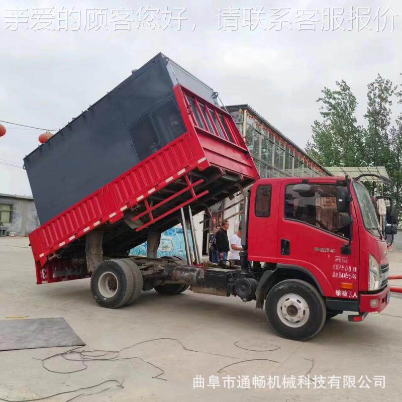 动式电厂高QL-125空抽气灰用力移吸灰机 车载式方箱体压负吸灰车