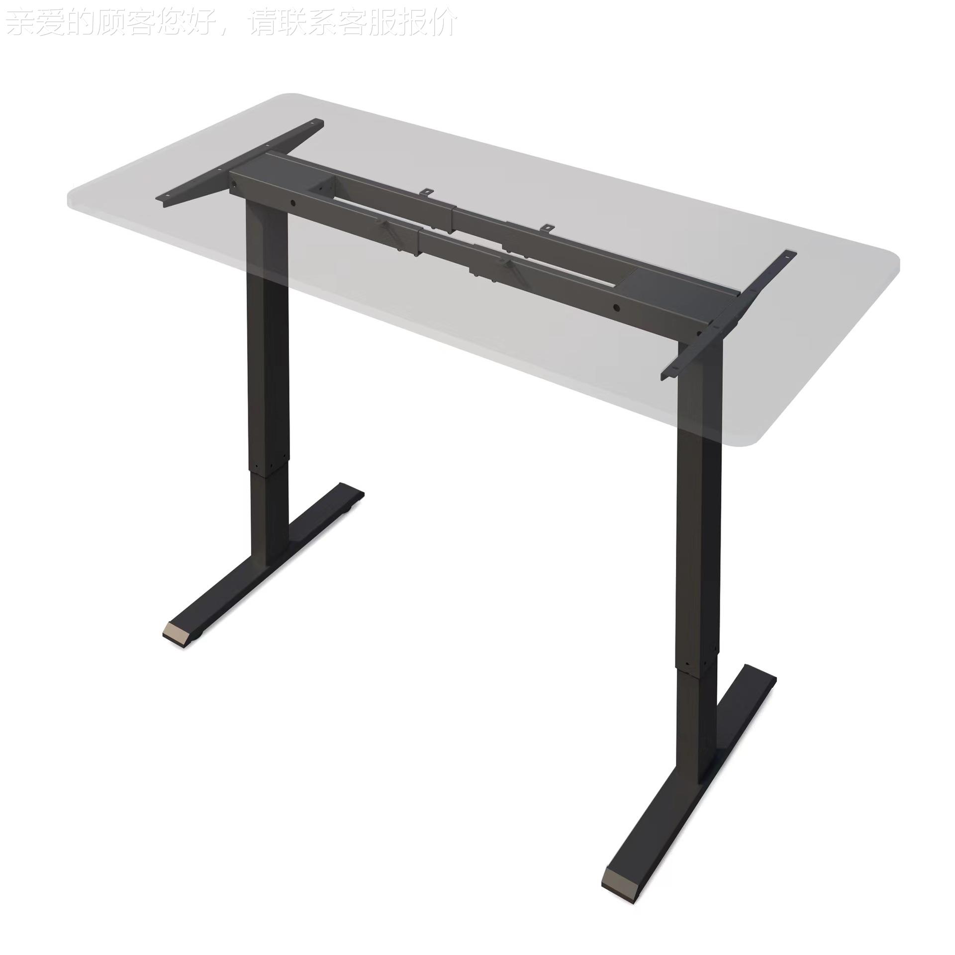 泽维尔动降桌降架腿电两节升升降桌腿电971动双电机电脑桌升办公
