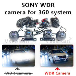Sony camera used for car 360 panoramic image system 3D1080p