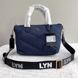 外贸尾货出泰国LYN时尚百搭高质感女士手提包单肩斜挎包