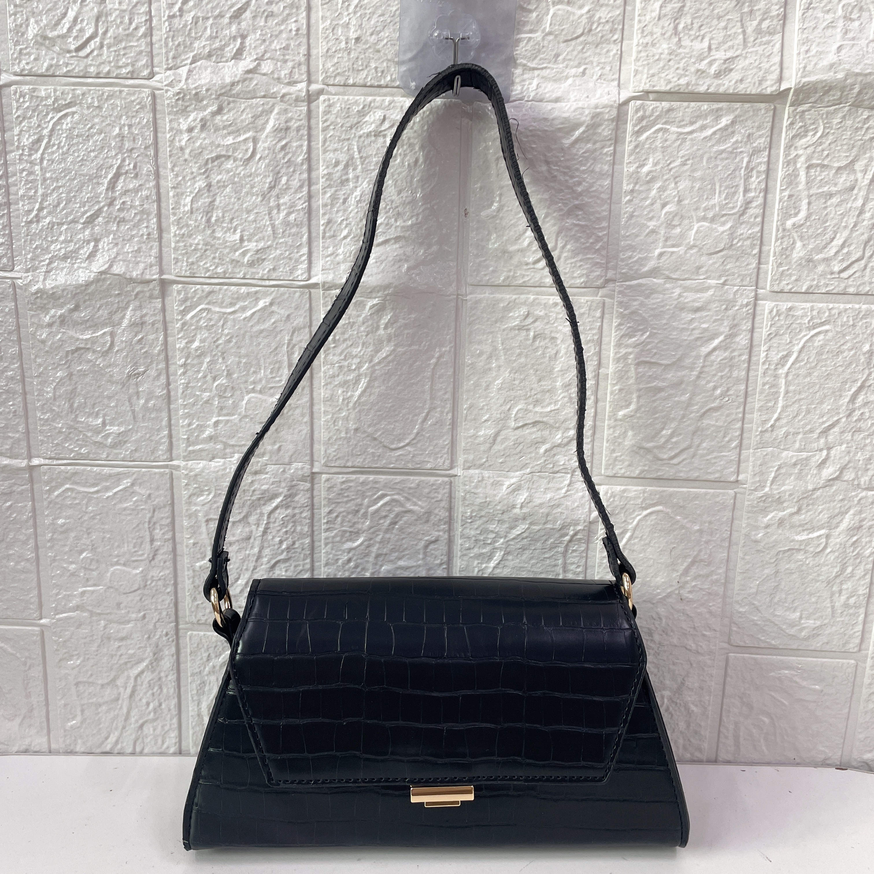 外贸出英国primark高质感单肩腋下包