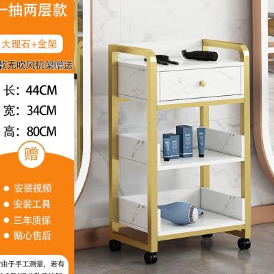 理发店美容院移动烫染工具车美发店小推车置物柜子美甲仪器设备架