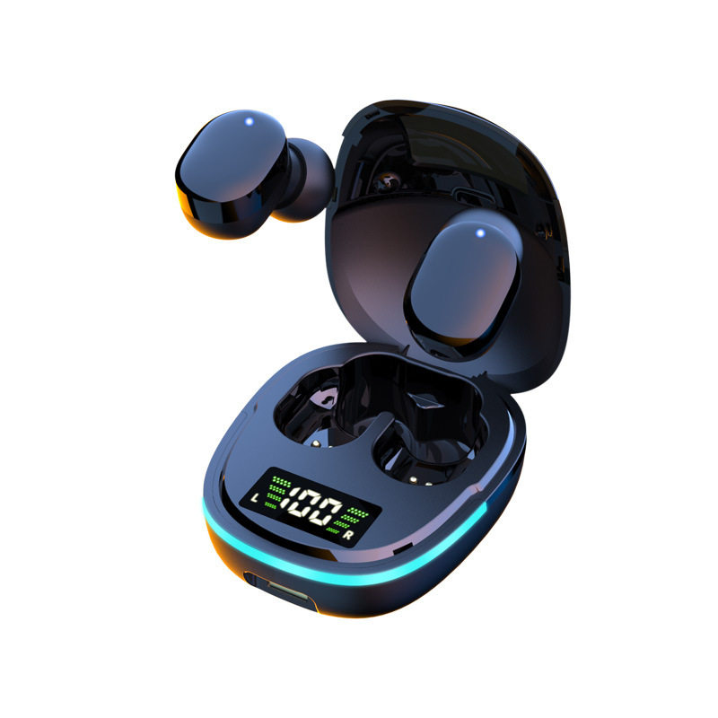 CROSS-BORDER NEW BLUETOOTH HEADSET G9S DAZZLING BREATHING LIGHT DIGITAL DISPLAY IN-EAR BLUETOOTH HEADSET 5.1 COMPACT