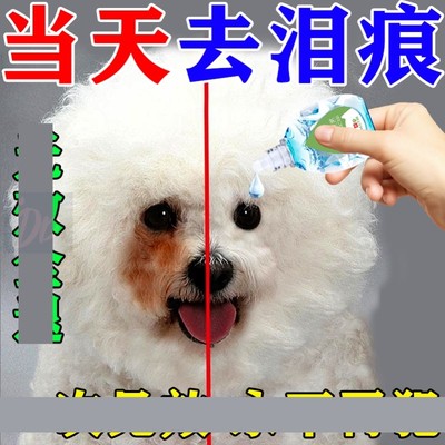 狗狗泪痕去除液比熊博美泰迪宠物专用滴眼液小狗去泪痕神器眼药水