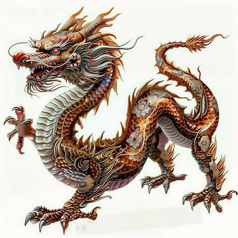 霸气中国龙贴纸招财镇宅电动车汽车贴室内门窗玄关墙上装饰自贴画