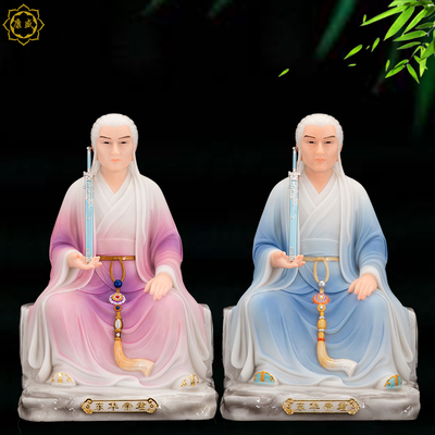 东华帝君神像扶桑汉白玉