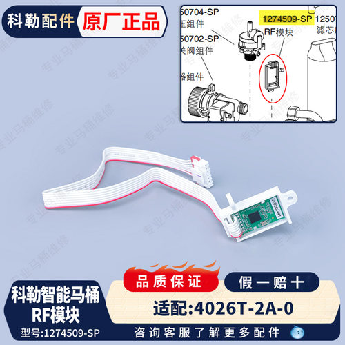 科勒智能马桶模块组件