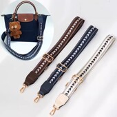 适用longchamp珑骧斜挎替换包带可调节包带宽肩带挎包女单肩斜挎