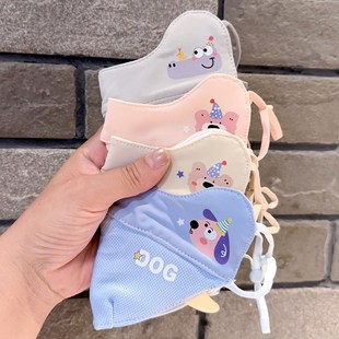 儿童口罩婴幼儿A类纯棉冬季防寒保暖男女宝宝小孩可水洗防风面罩