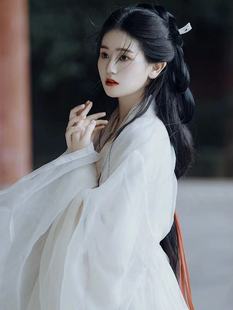 夕洛茜汉服女新品中国风飘逸风古装襦裙武侠客超仙日常可穿全套