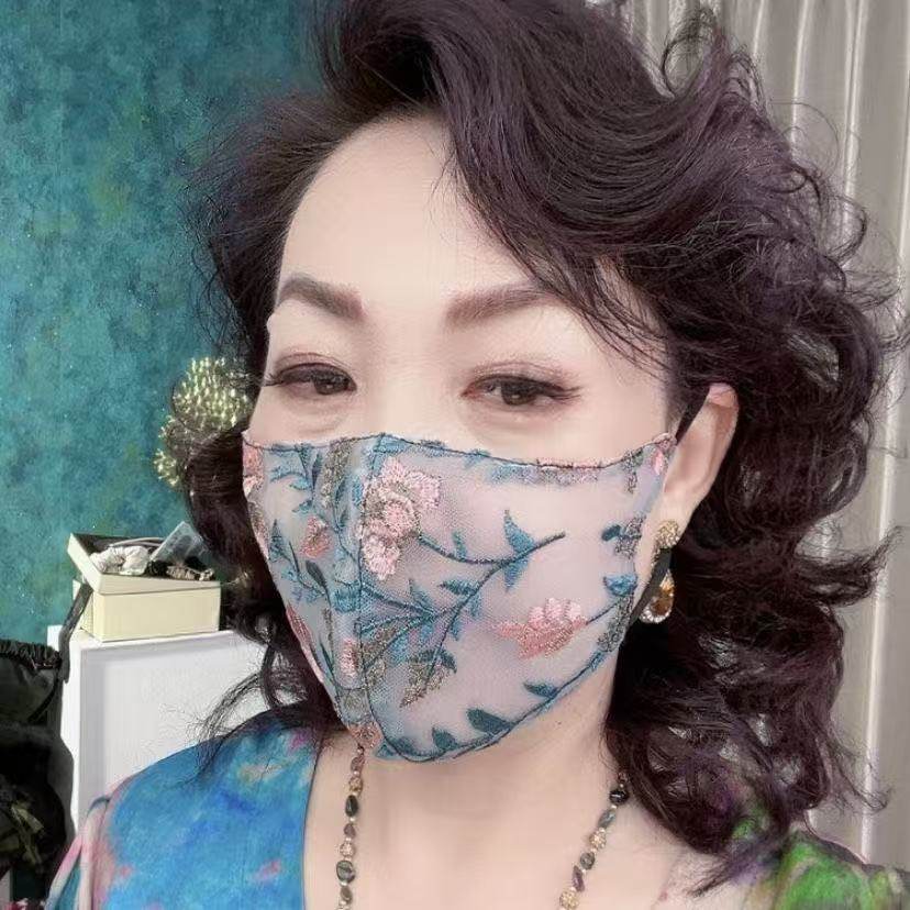 防晒口罩2026夏季新款国风刺绣花朵网纱透气可水洗女士防晒面罩,服饰配件/皮带/帽子/围巾,防晒面纱/面罩,淘宝优惠券,粉丝福利购,淘宝优惠卷