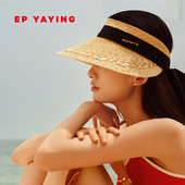 ZH13A 商场同款 YAYING雅莹女帽 遮阳防晒出游大檐帽空顶草帽
