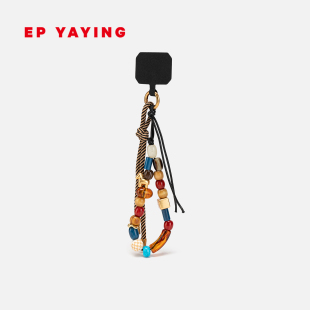 26新品 民族风串珠钥匙扣流苏编绳包挂 ZT05A YAYING雅莹饰品