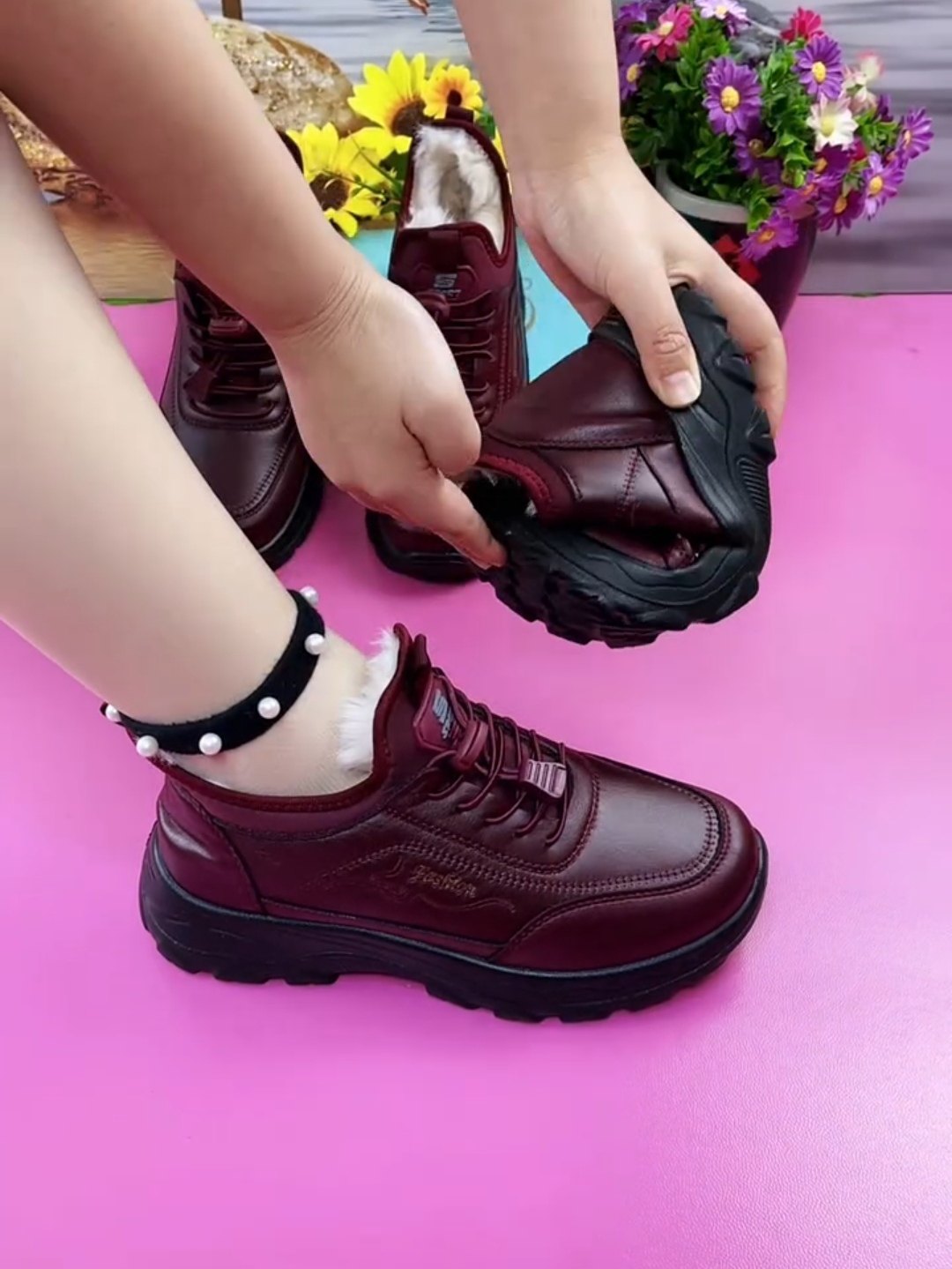 2025新款老北京布鞋女棉鞋加绒加厚中老年运动鞋防滑软底保暖,女鞋,传统布鞋,淘宝优惠券,粉丝福利购,淘宝优惠卷